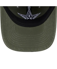 New Era Big Boys and Girls Olive Dallas Cowboys Main 9TWENTY Adjustable Hat