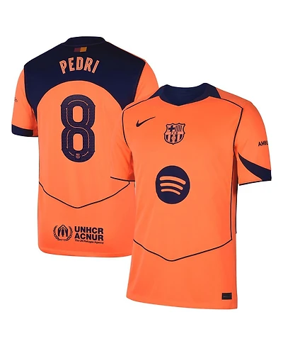 Nike Men's Pedri Orange Barcelona 2025/26 Third Replica Player Jersey