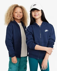 Nike Kids 7-20 Sportswear Club Fleece Full-Zip Hoodie