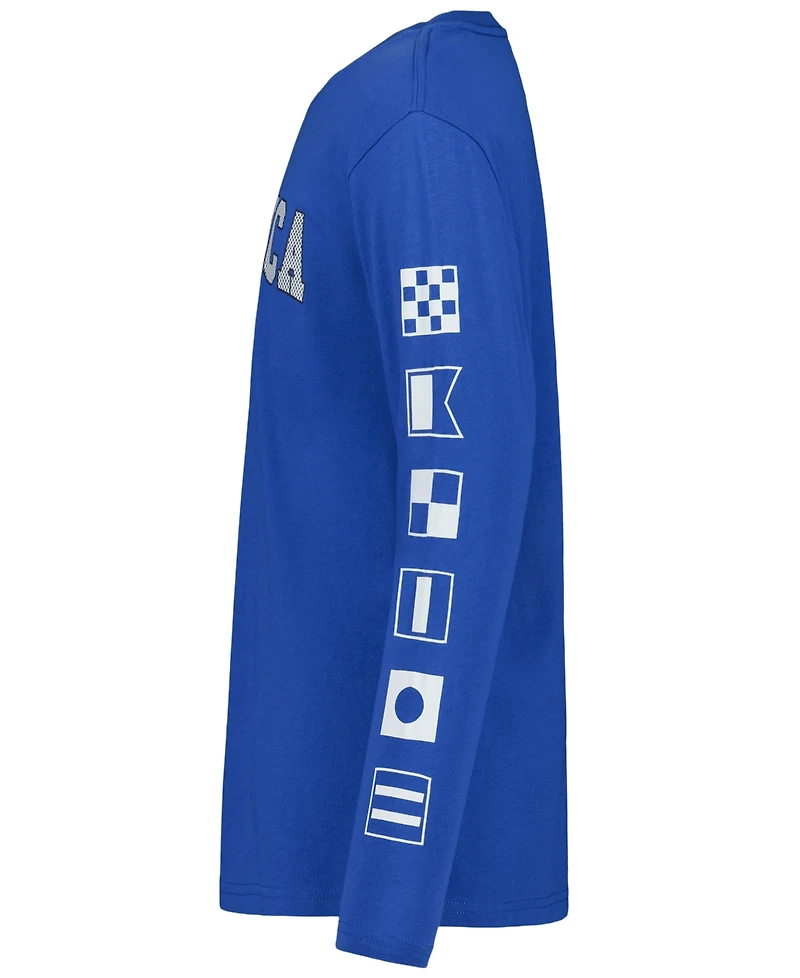 Nautica Boys 8-20 Graphic Print Long Sleeve T-Shirt