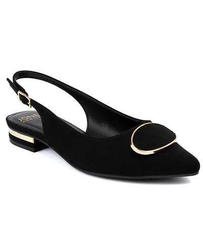 Jones New York Women's Quator Closed Toe Dress Flat