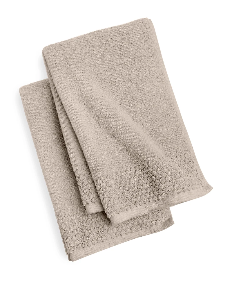 The Bath House Cotton 2-Pack Hand Towels, 16" x 28"