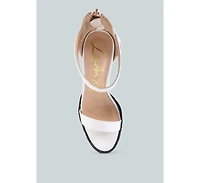 Rattle Chunky High Block Heel Sandals Women