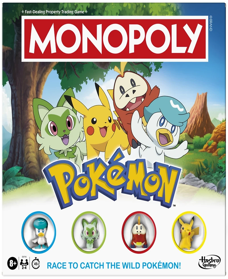 Monopoly Pokemon Edition Board Game