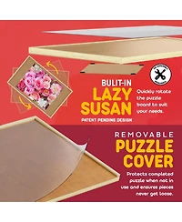 Wooden Jigsaw Puzzle Table