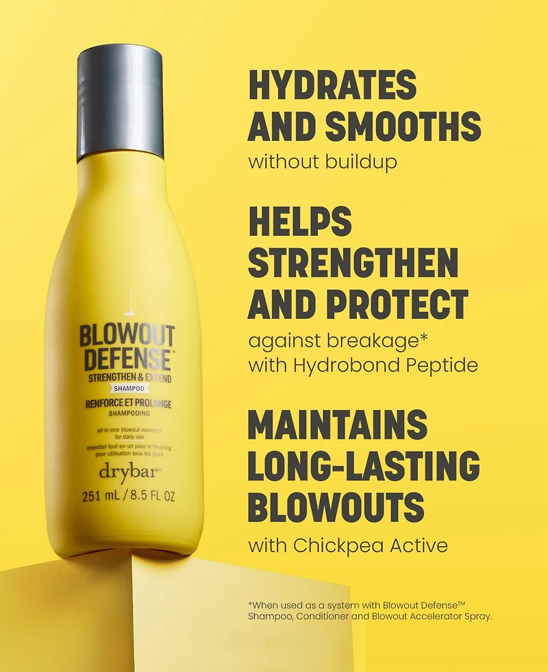 Drybar Blowout Defense Strengthen & Extend Shampoo, 8.5 oz.