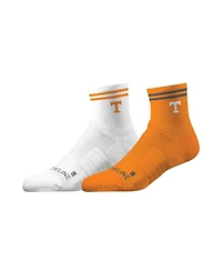 Strideline Men's and Women's Tennessee Volunteers Premium Knit 2-Pack Half Calf Socks Set