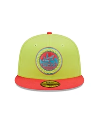 New Era Men's Green/Red Chicago White Sox 1983 Mlb All-Star Game Cyber Highlighter 59FIFTY Fitted Hat