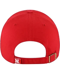 '47 Brand Women's Scarlet Nebraska Huskers Sidney Clean Up Adjustable Hat