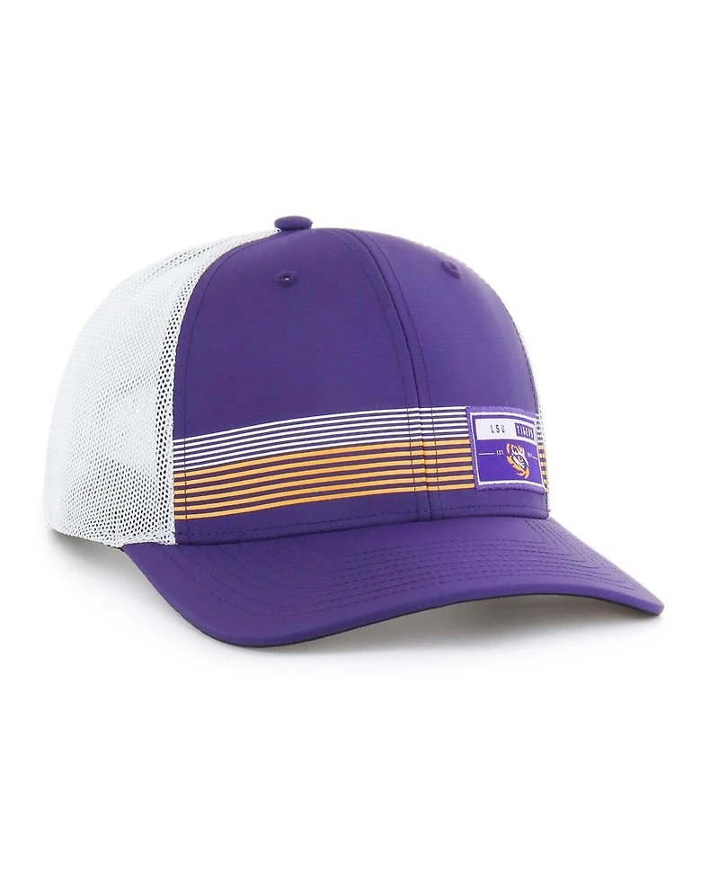 '47 Brand Men's Purple Lsu Tigers Rangefinder Brrr Trucker Adjustable Hat
