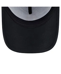 New Era Men's Black Baltimore Orioles 9FORTY A-Frame Trucker Adjustable Hat