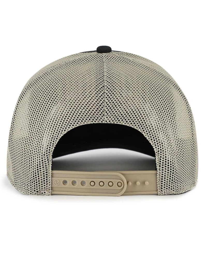 '47 Brand Men's Black Purdue Boilermakers Arid Adjustable Trucker Hat
