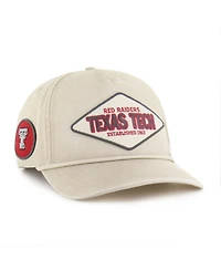 '47 Brand Men's and Women's Cream Texas Tech Red Raiders Outdoorsmen Cairn Hitch Adjustable Hat