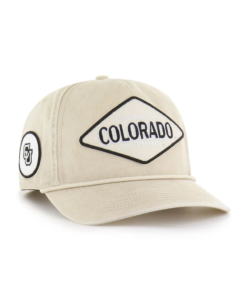 '47 Brand Men's and Women's Cream Colorado Buffaloes Outdoorsmen Cairn Hitch Adjustable Hat
