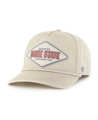 '47 Brand Men's and Women's Cream Boise State Broncos Outdoorsmen Cairn Hitch Adjustable Hat