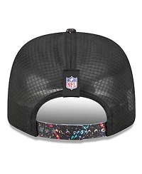New Era Men's Black Minnesota Vikings 2025 Nfl Crucial Catch 9SEVENTY Adjustable Hat