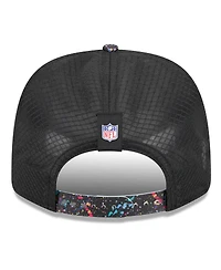 New Era Men's Black Detroit Lions 2025 Nfl Crucial Catch 9SEVENTY Adjustable Hat