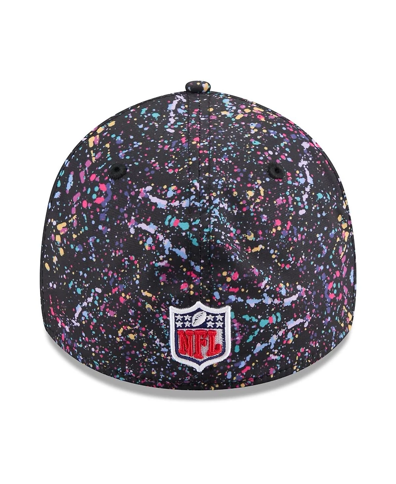 New Era Men's Black Tampa Bay Buccaneers 2025 Nfl Crucial Catch 39THIRTY Flex Hat