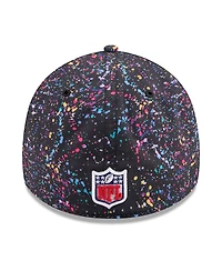 New Era Men's Black York Jets 2025 Nfl Crucial Catch 39THIRTY Flex Hat