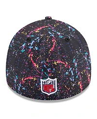New Era Men's Black Dallas Cowboys 2025 Nfl Crucial Catch 39THIRTY Flex Hat