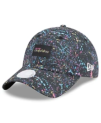 New Era Women's Black Miami Dolphins 2025 Nfl Crucial Catch Pony Tail Adjustable Hat
