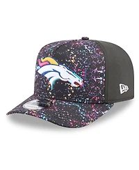 New Era Men's Black Denver Broncos 2025 Nfl Crucial Catch A-Frame 9FIFTY Snapback Hat