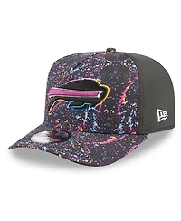 New Era Men's Black Buffalo Bills 2025 Nfl Crucial Catch A-Frame 9FIFTY Snapback Hat