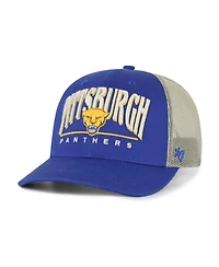 '47 Brand Men's Royal Pitt Panthers Arid Adjustable Trucker Hat