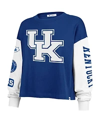 '47 Brand Women's Royal Kentucky Wildcats Sydney Long Sleeve T-Shirt
