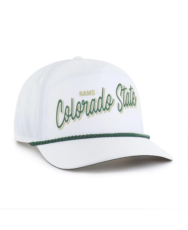 '47 Brand Men's White Colorado State Rams Fairway Hitch Adjustable Hat