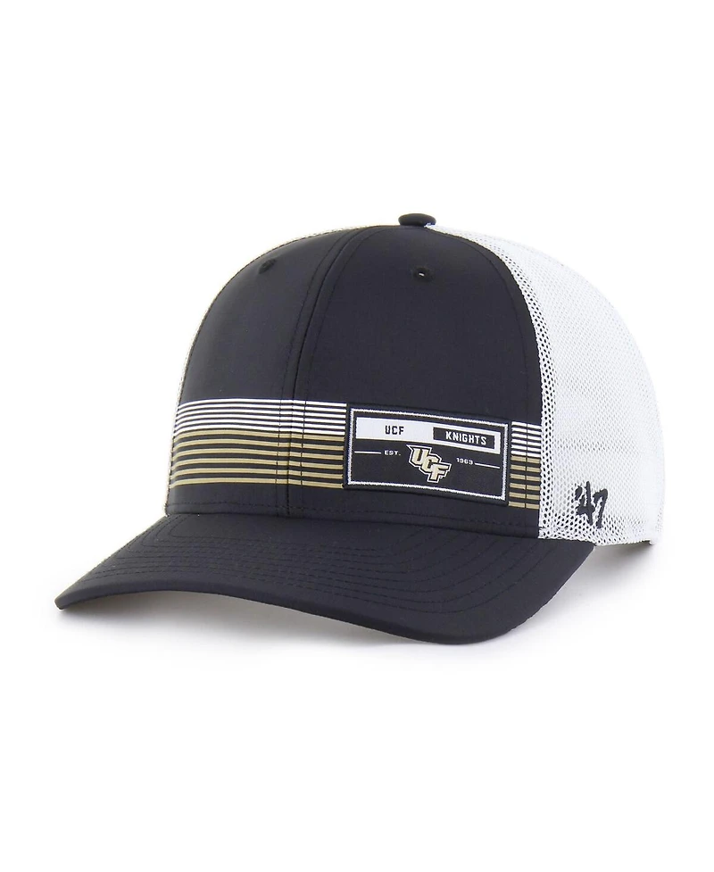 '47 Brand Men's Black Ucf Knights Rangefinder Brrr Trucker Adjustable Hat