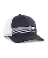 '47 Brand Men's Navy West Virginia Mountaineers Rangefinder Brrr Trucker Adjustable Hat