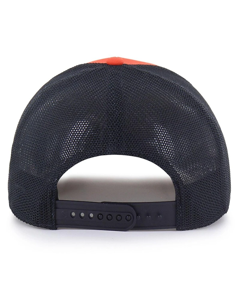 '47 Brand Men's Orange Virginia Cavaliers Rangefinder Brrr Trucker Adjustable Hat