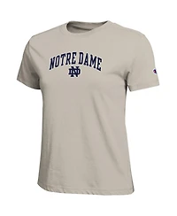 Champion Women's Gold Notre Dame Fighting Irish Arched Over Logo T-Shirt