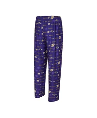 Concepts Sport Men's Purple Baltimore Ravens Mosaic All Over Print Pants