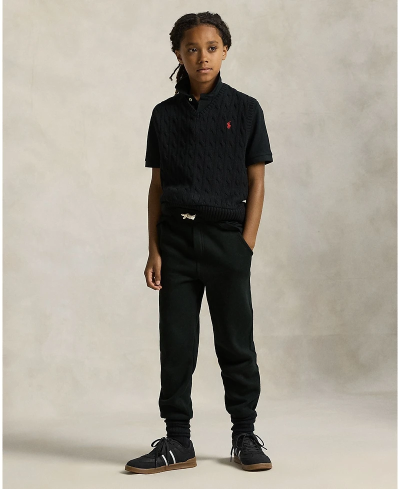 Polo Ralph Lauren Big Boys Cable- Knit Sweater Vest