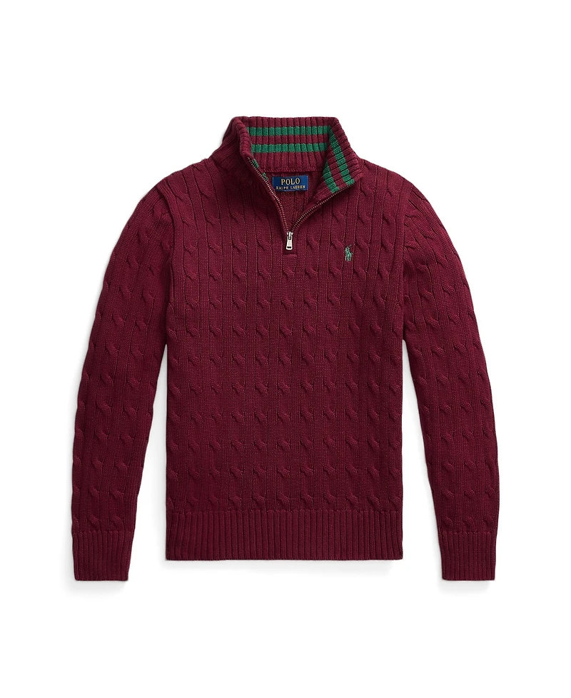 Polo Ralph Lauren Boys 8-20 Quarter-Zip Sweater
