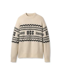 Ugg Women's Kaelan Long Sleeve Fair Isle Knit Sweater