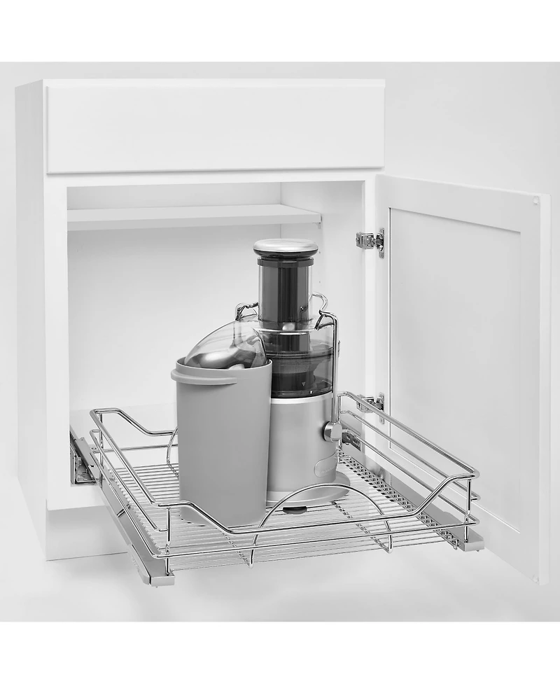 Rev-a-Shelf Pullout Cabinet Basket w/ Soft-close, 20.5'' x 21.74'', 5730-21CR