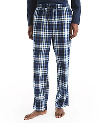 Nautica Men's Fleece Plaid Pajama Pants