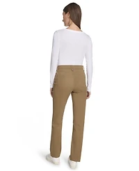 Nautica Jeans Women's Solid Stretch Full-Length