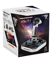 Thrustmaster Sol-R1 Flight Stick for Pc, Black/White