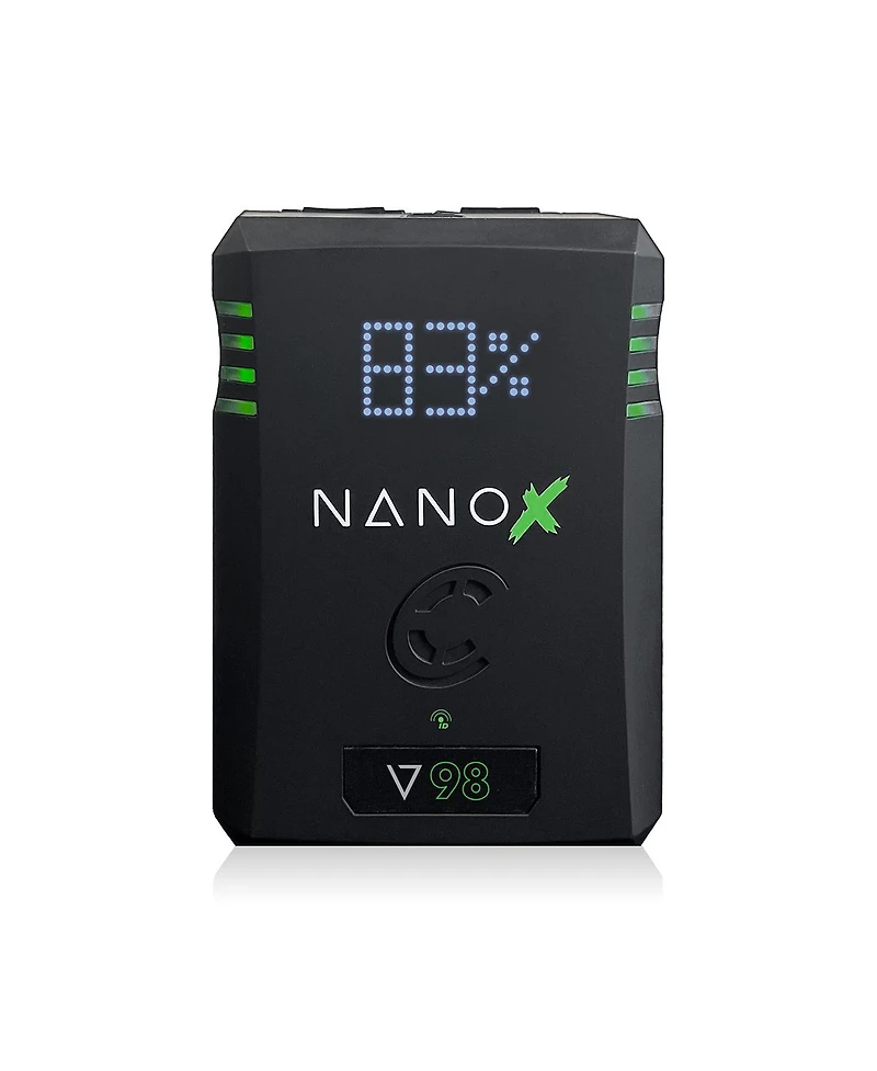 Core Swx Nanox Micro 98 98Wh 14.8V 6600mAh Smart V-Mount Battery, Bundle with Xpd-45 45W Universal Usb-c Pd Wall Charger
