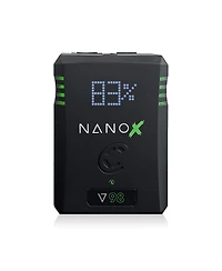 Core Swx Nanox Micro 98 98Wh 14.8V 6600mAh Smart V-Mount Battery, Bundle with Xpd-45 45W Universal Usb-c Pd Wall Charger