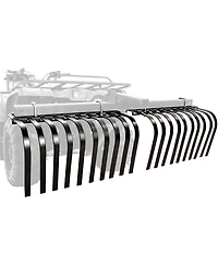 Camco Black Boar Atv/Utv Implement Custom Outside Vehicle Landscape Rake Tool