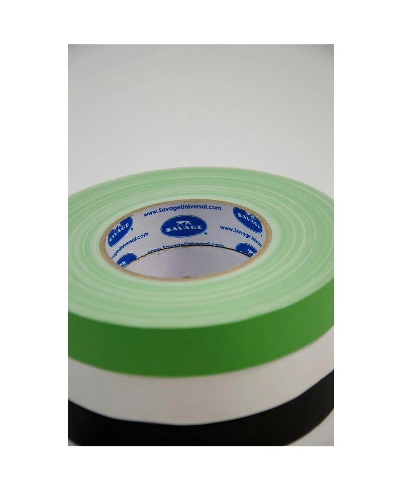 Savage 2"x55yds Gaffer Tape, Single Roll, White