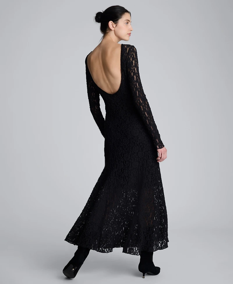 Kenneth Cole Women's Scoop Back Maxi Dress