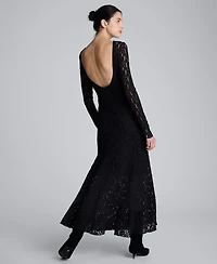 Kenneth Cole Women's Scoop Back Maxi Dress