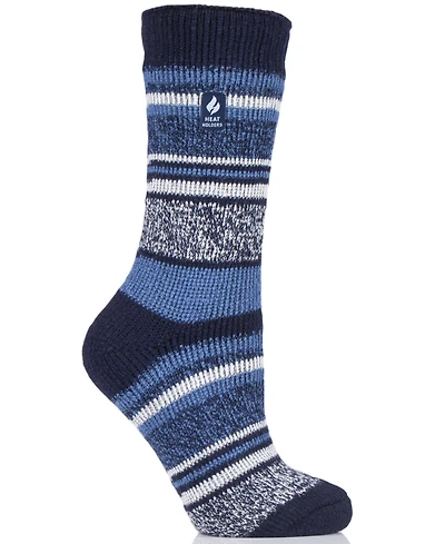 Heat Holders Women's Yasmine Multi Stripe Crew Socks
