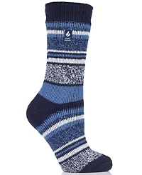 Heat Holders Women's Yasmine Multi Stripe Crew Socks